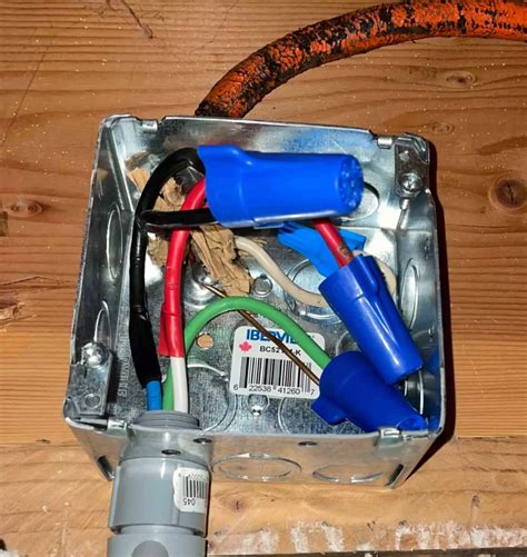 electrical troubleshooting ceiling box is hot|uncovered electrical box problems.